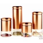 Canister Set Rose Gold – 4 Piece