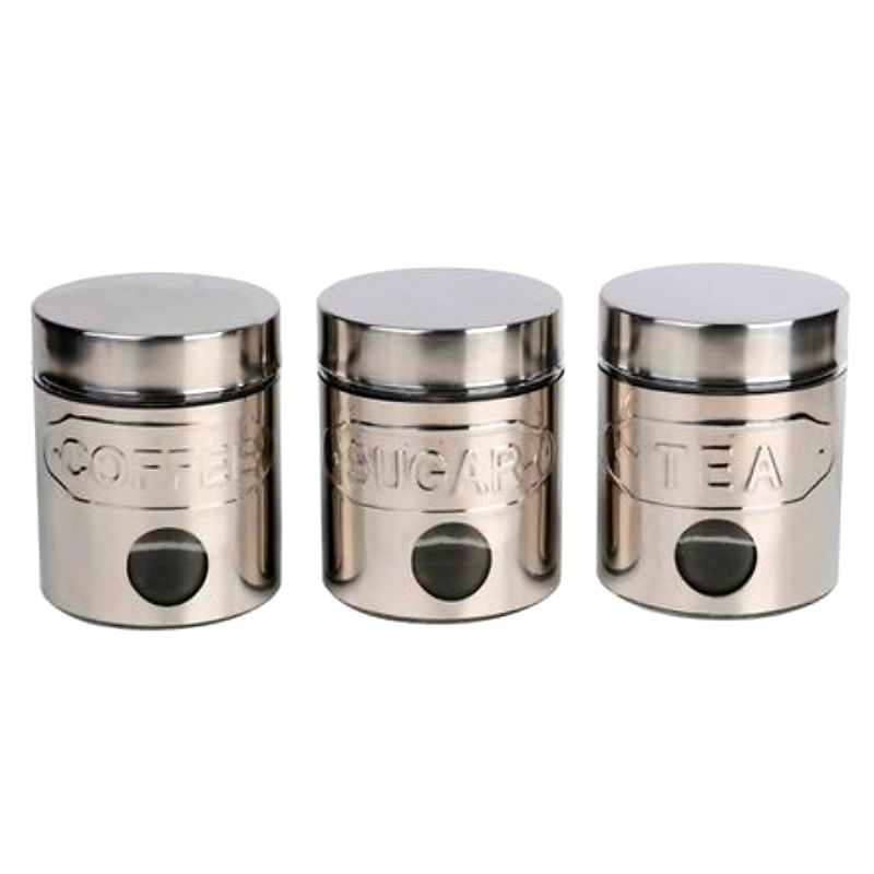 20210320_000007-1.jpg Canister Set Stainless Steel-3 Piece - Image 1