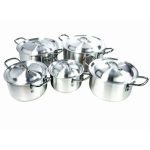 Cookware Set Aluminium Heavy Base-10 Piece