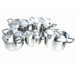 Cookware Set Aluminium Heavy Base-10 Piece