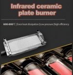 GAS CERAMIC 6 BURNER - Image 2