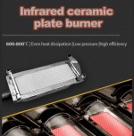 GAS CERAMIC 6 BURNER - Image 2