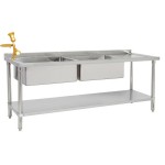 Double Pot Sink 2300mm