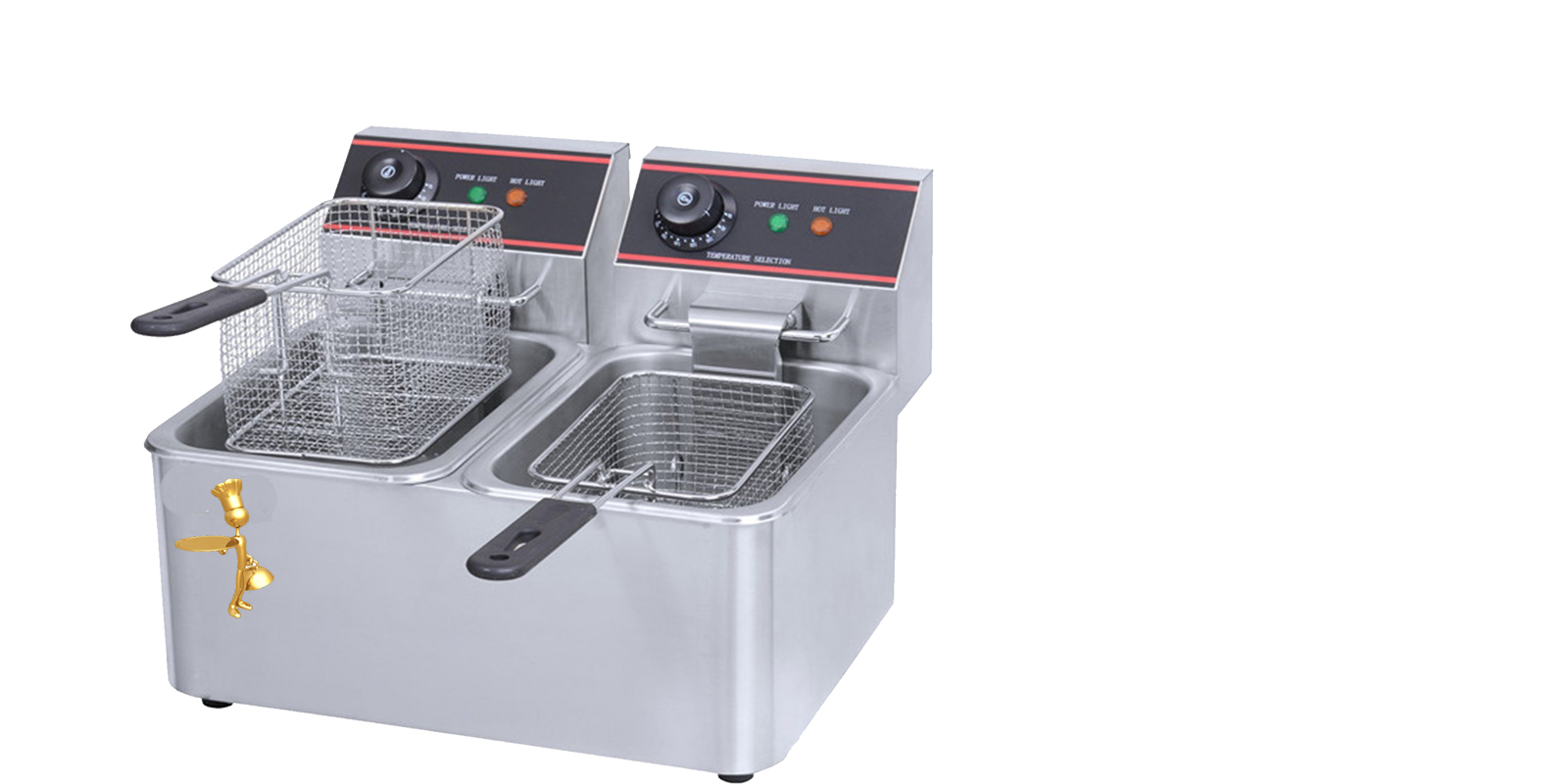 Electric Deep Fryer 4L x2 - Image 2