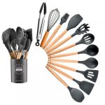 Kitchen Utensil Tool Set 12 Piece – Black