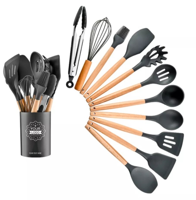 Screenshot_20221031-095556_Samsung-Internet.jpg Kitchen Utensil Tool Set 12 Piece – Black - Image 1