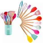 Kitchen Utensil Tool Set 12 Piece – Multicolor