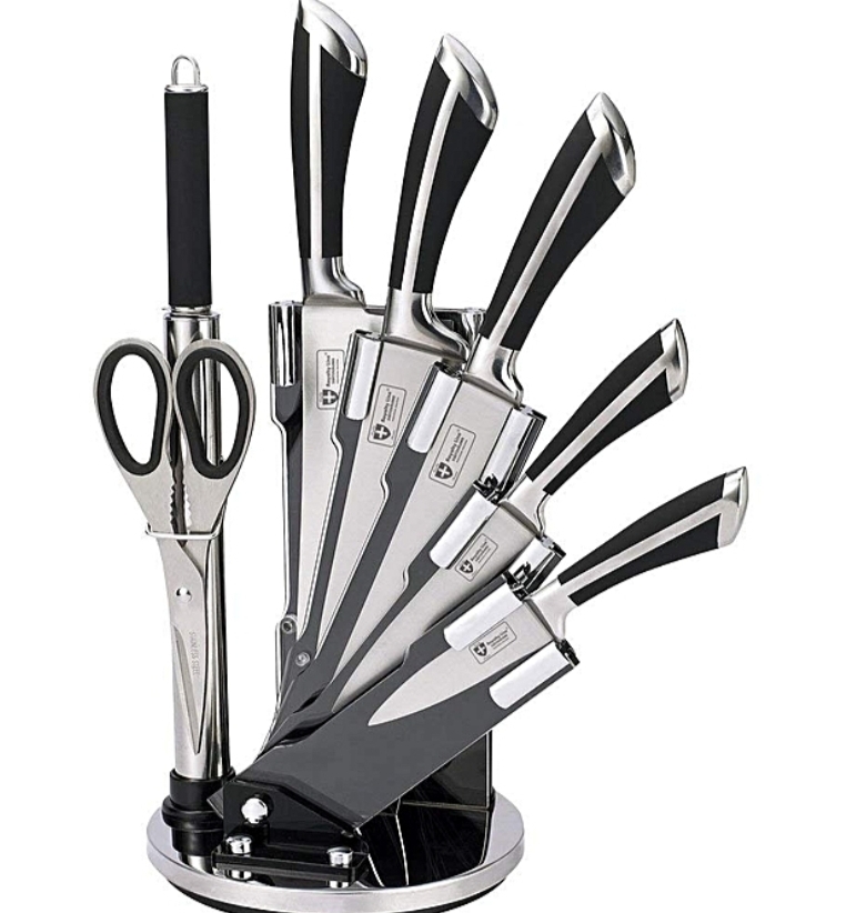Screenshot_20221031-100233_Samsung-Internet.jpg Knife Set with Rotating Block Stand Black-9 Piece - Image 1