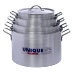 Unique Stock Pot Set Large-8 Piece