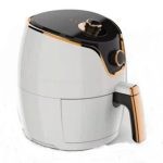 Air Fryer 3.5 Litre with Rose Gold Trim – Gloss White