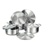 Unique Stock Pot Set Small-8 Piece