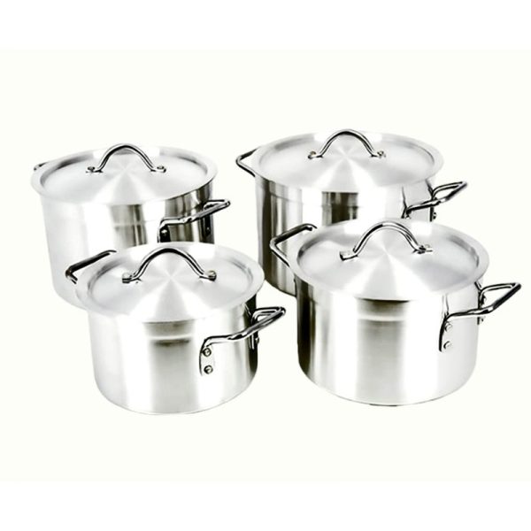 Unique Stock Pot Set Medium-8 Piece