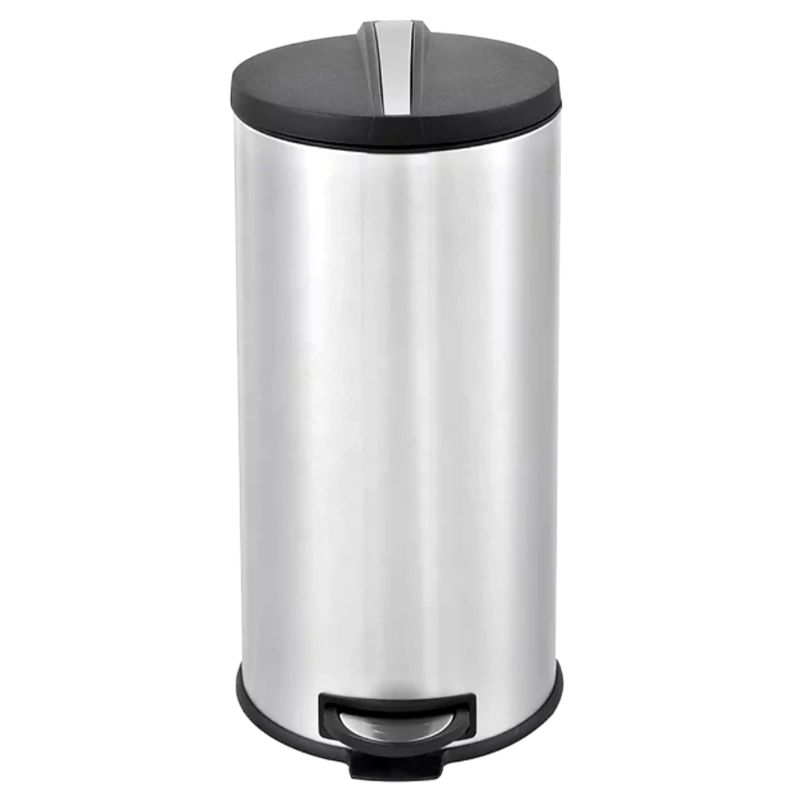 p-10504-Dustbin-Pedal-Bin-Black-Lid-30-Litre.jpg Dustbin / Pedal Bin Black Lid- 30 Litre - Image 1