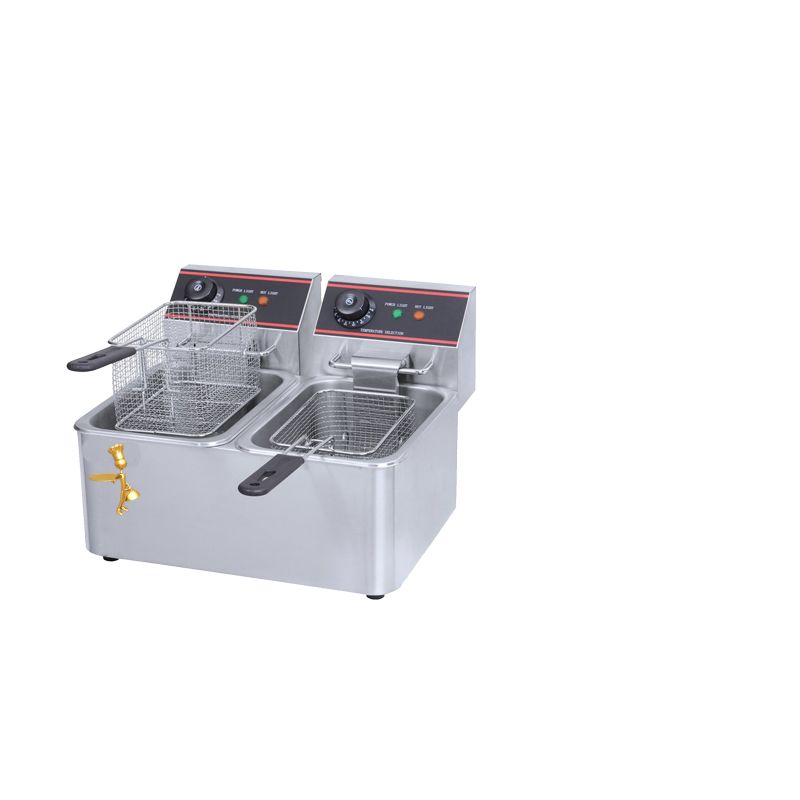 Electric Deep Fryer 4L x2