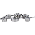 Totally Home Stainless Steel Heavy Base-12 Piece