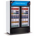 Double swing door fridge  LG-380B