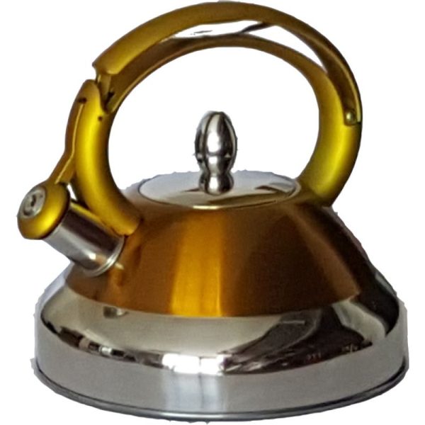 Stainless Steel Kettle Yellow