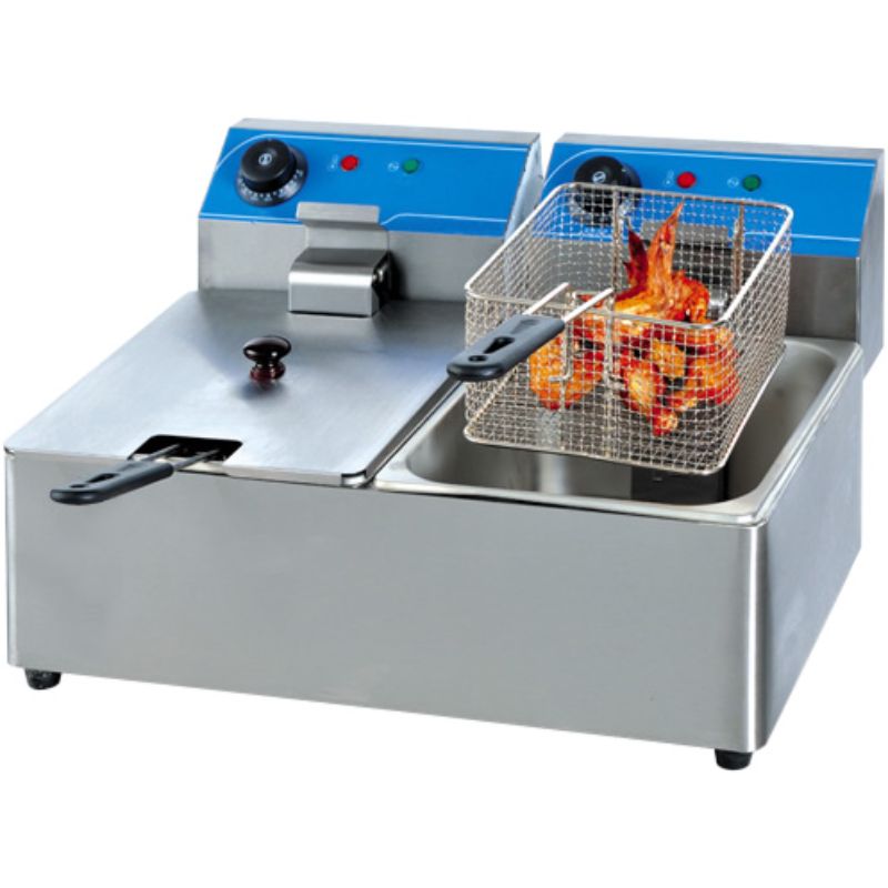 Deep Fryer Double And Chip Cutter