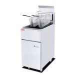 Gas Deep 1-Tank 2-Basket with Cabinet