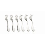 Cake Fork Set 6 Pcs Stainless Steel