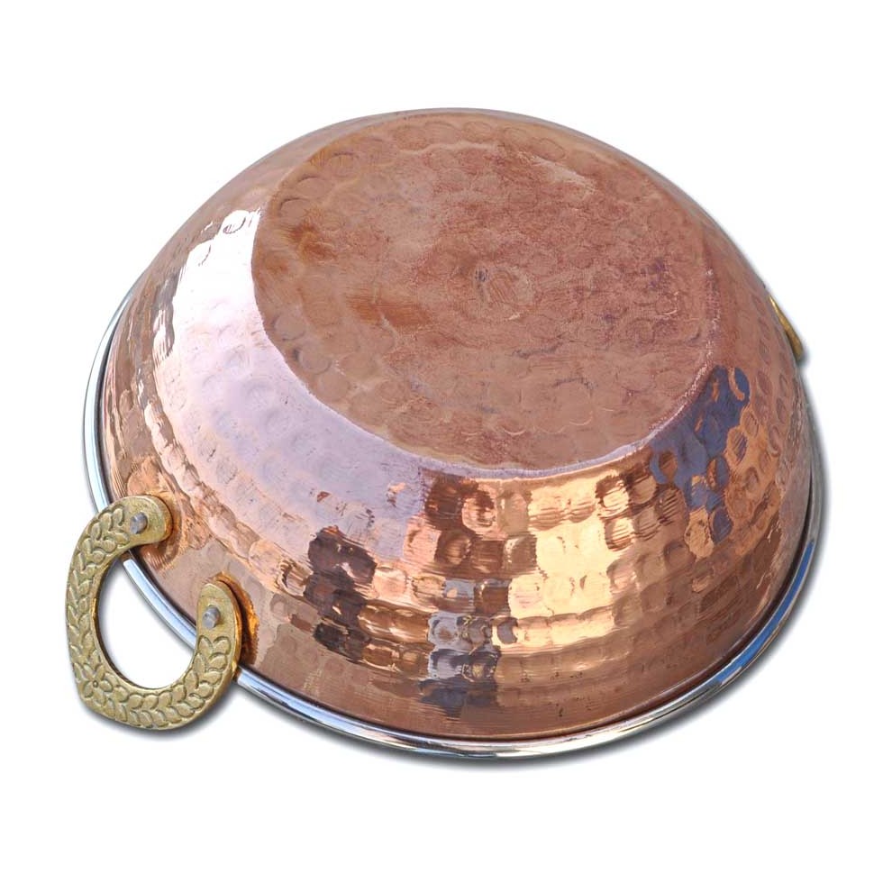 Copper Kadai Or Serving Dish 02 - Image 2