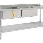 Double Pot Sink 1800mm
