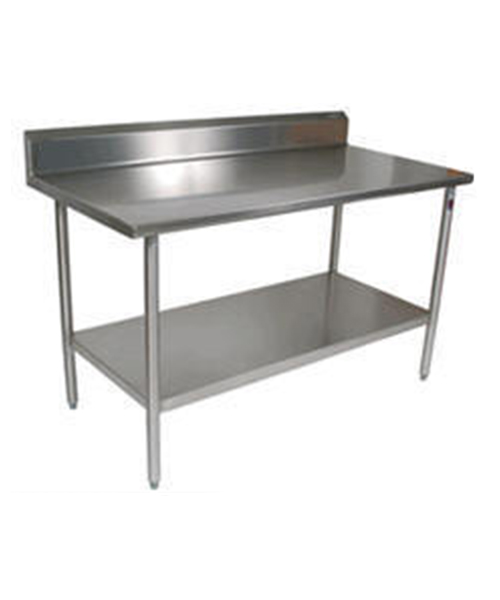 table-stainless-steel-1-2.jpg Stainless steel table 2.3m - Image 1
