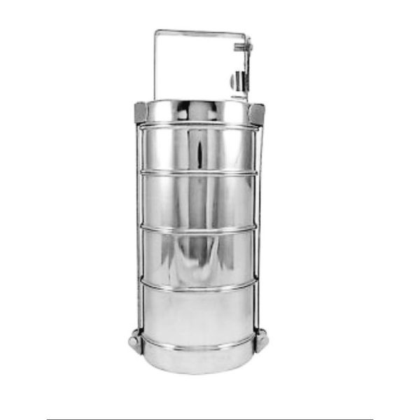 Tiffin Box Traditional Indian Lunch Box-4 Layer