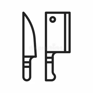 Kitchen & Butcher Knives