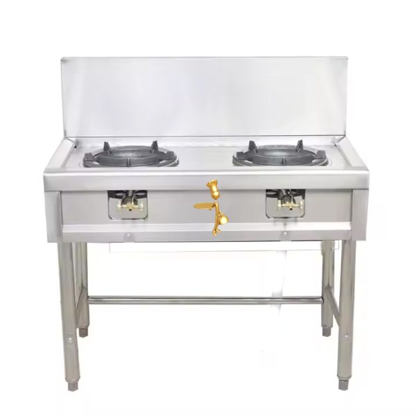 Chinese Wok 2 Burner High Pressure