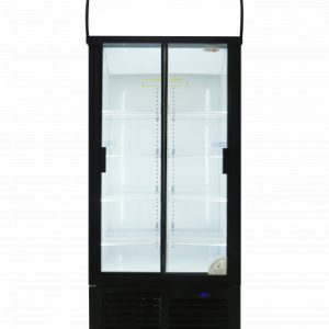 Fridge Star Double Sliding Door Beverage Fridge 890mm