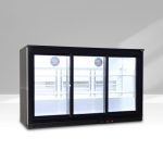 Back Bar Cooler – (3 door, sliding)
