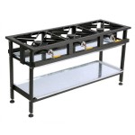 Gas Boiling Table – 3 Burner
