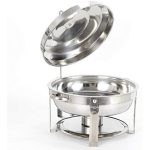 Chafing Dish Round Steel Lid-7.5 Litre - Image 4