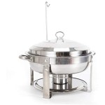 Chafing Dish Round Steel Lid-12 Litre - Image 2