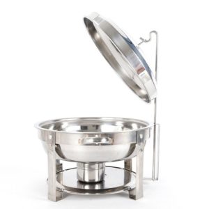 Chafing Dish Round Steel Lid-12 Litre