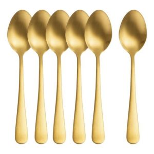 Espresso Spoon Gold-Pack of 6