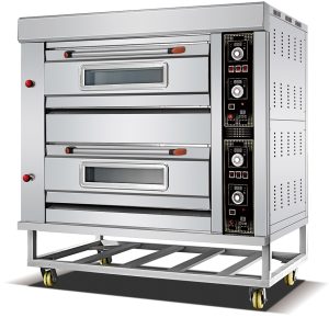 Gas Deck Oven (2 Deck, 4 Trays)