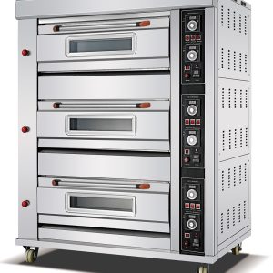 Deck Oven – Gas – 3 Deck, 9 Tray