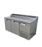 2.5 Pizza Top S/Steel Door Underbar Fridge 1722mm / 677L