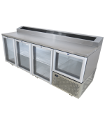 3.5 Pizza Top Glass Door Underbar Fridge 2295mm / 951L - Image 2