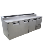 3.5 Pizza Top S/Steel Door Underbar Fridge 2295mm / 951L