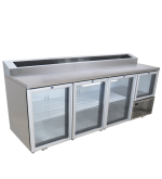 3.5 Pizza Top Glass Door Underbar Fridge 2295mm / 951L