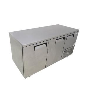 2.5 S/Steel Door Underbar Fridge 1722mm / 633L