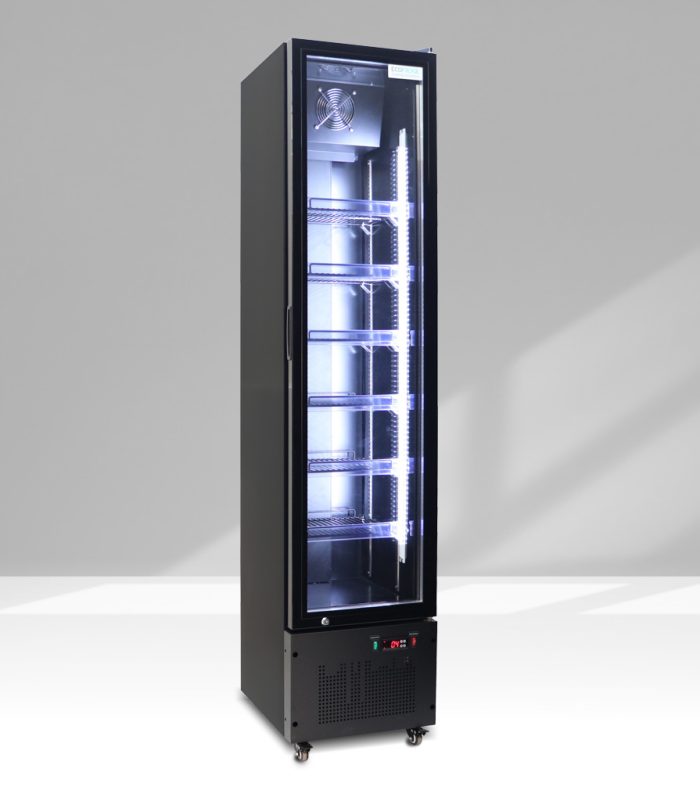 Slim Commercial Beverage Cooler Refrigerator