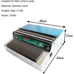 Film Wrapping Machine - 450mm Sealing & Cutting Width- 350W Power- Stainless Steel - Image 2