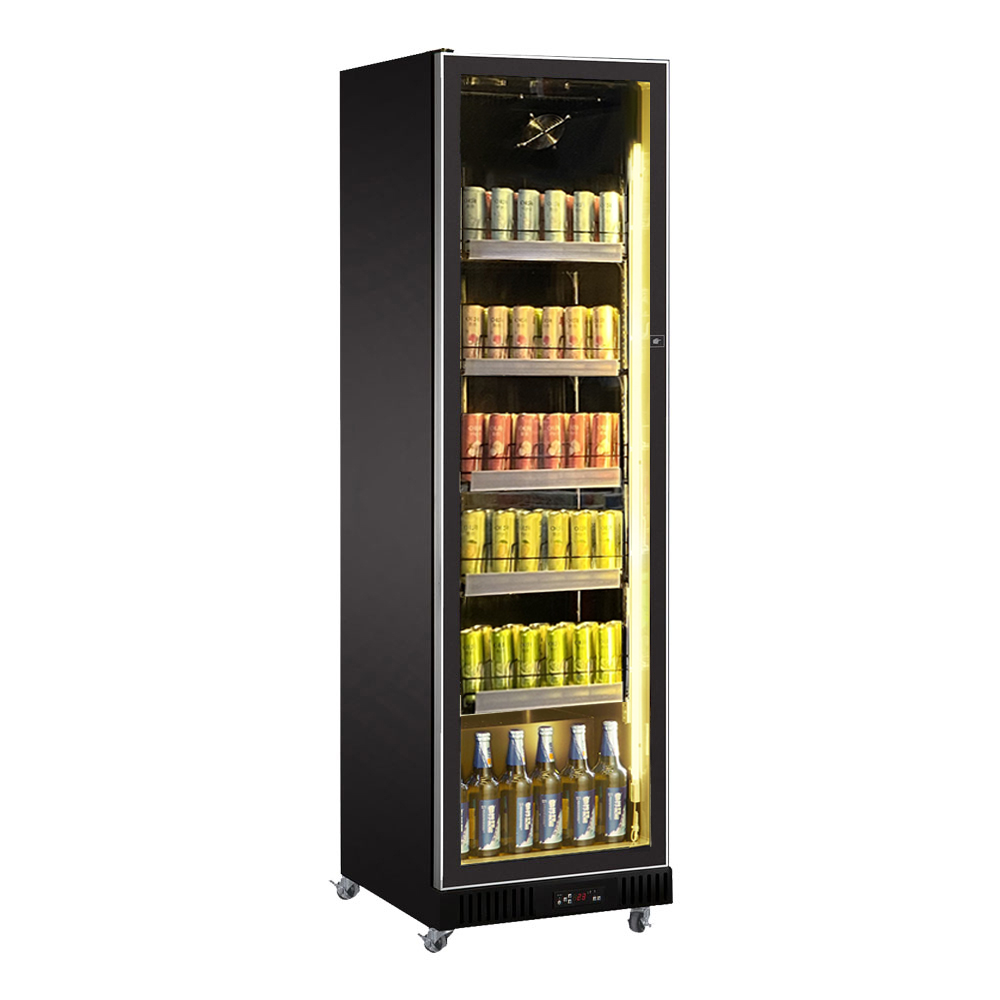 Commercial Beverage Cooler Refrigerator Full Glass Door - Image 2