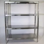 Stainless Steel Shelf 4 Tier 1500mm - Image 2