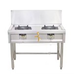 Chinese Wok 2 Burner High Pressure