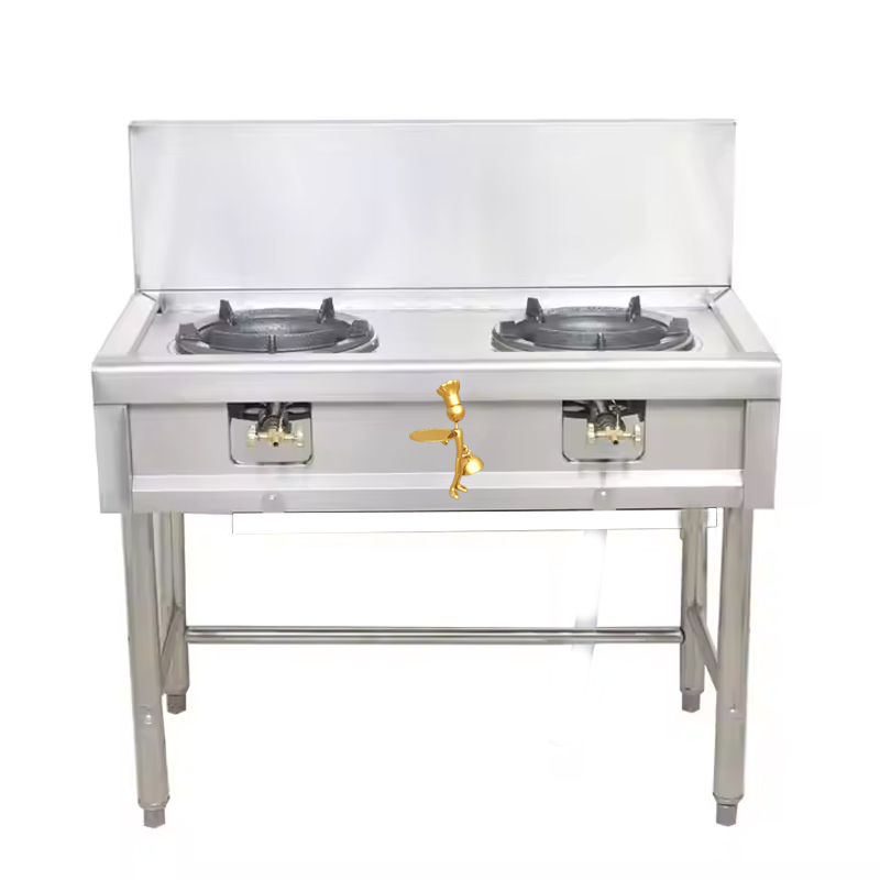 wok.jpg Chinese Wok 2 Burner High Pressure - Image 1